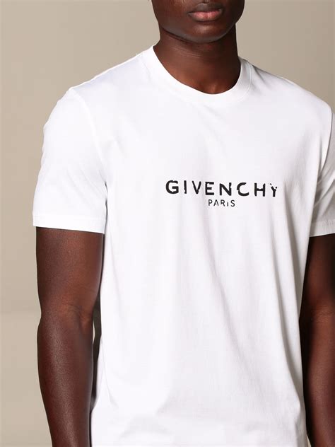 givenchy t shirt men white|givenchy t shirt euro.